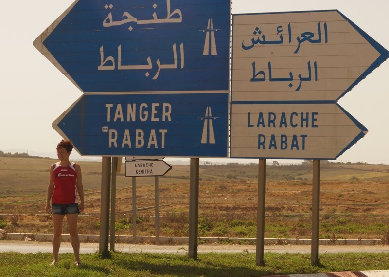 Running in Morocco